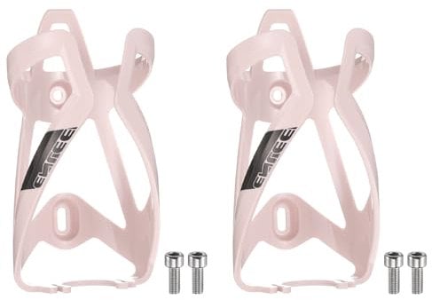 sourcing map 2pcs Bicycle Water Bottle Holder Bike Bottle Cages Cycling Cup Holder for MTB Road Gravel, Pink