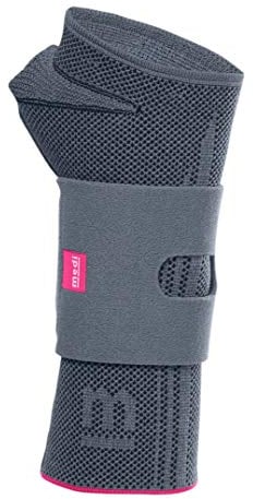 medi Manumed active - Handgelenkbandage links | silber | Größe III | Kompressionsbandage zur Stabilisierung des Handgelenks