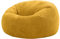 icon Kingston Cord Bean Bag, Ochre Yellow, Large Adult Bean Bag Chair with Filling Included, Comfy Chair, Living Room Furniture, Bedroom Furniture