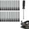 Lüfter Entkoppler Gummipuffer,20 Gummi Lüfter Halterungen,PC Schrauben Set,Silikon Gummistifte,Anti Vibrations Gummi Befestigung,Vibrations Befestigungen Für Lüfter,Lüfter Entkopplung Anti Vibrations