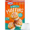 Dr. Oetker Backmischung für bunte Konfetti Muffins mit Backförmchen und Glasur (325g Packung) + usy Block