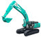 YRXIAO Metall-Automodelle bausatz 1:50 Für KOBELCO SK350-10 Legierung Bagger 200-8 BAU Engineering Fahrzeug Modell Für Wohndekorationen
