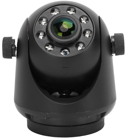 Luocute Caméra de Recul sans Fil, Caméra de Recul Magnétique WiFi 5G avec Résolution HD 1280 X 720p, Grand Angle 160°, étanchéité IP68, 1600 MAh Rechargeable pour Camion Remorque de
