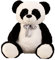 Lifestyle & More Riesen Pandabär Kuschelbär XXL 100 cm groß Plüschbär Kuscheltier Panda samtig weich