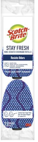 Scrub Dots Non-Scratch Dish Wand Refills, 2-Pk. -487A-2-7