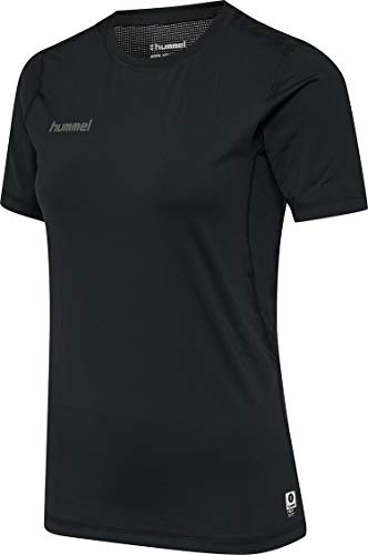 hummel First Performance Kurzarmshirt Damen F9001 Schwarz, M Damen