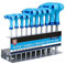 Blue Spot Tools 12184 10-teiliges T-Griff Torx-Schlüssel-Set (T9-T50)