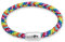 Paris Montana • Das Original Rainbow-Regenbogen-Segeltau-Armband, Unisex, Gravur: LGBT, Sylt, Anker oder Ibiza, Magnetverschluss, Durchmesser 6mm Ø (Rainbow - Sylt, 19.00 CM)