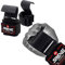 Weight Lifting Wrist Hook Straps Grips Power Hooks Gym Powerlifting, Non-Slip Rubber Coated Grips Weightlifting Wraps, Bodybuilding, Strength Training & Gym Workout Pull Up, Deadlift & Dumbbell Rows