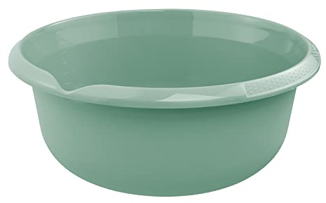 keeeper Cuvette Polyvalente avec Bec Verseur, Ronde, 9 L, Ø 36 cm, Björk, Nordic Green