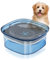 Non Spill Dog Water Bowl, 2L Splash Proof Pet Bowl Anti Spill Water Dish for Cat Slow Anti-Choking Drinking Dispenser for Dogs Cats Pets