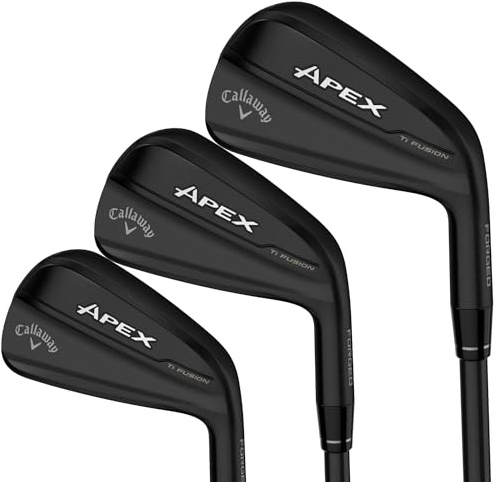 Callaway Golf Apex TI Fusion Iron Set (Right, Steel, Regular, 4 Iron - PW,AW)