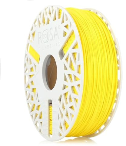 ROSA3D ABS+ Filament 1.75 mm für 3D Drucker, Gelb Spule 1kg