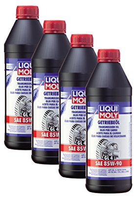 Liqui Moly 4X 1030 Mineralisches Getriebeöl (GL4) SAE 85W-90 1L