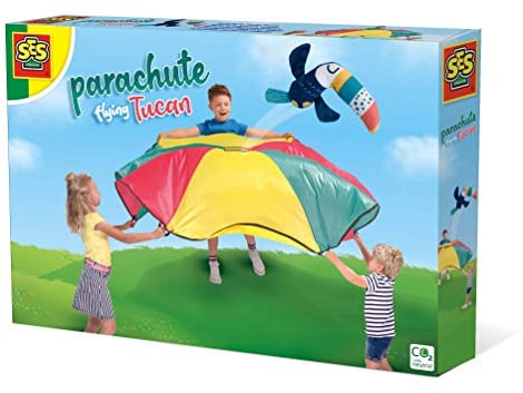 SES Creative 02289 Schwungtuch Fliegender Tukan