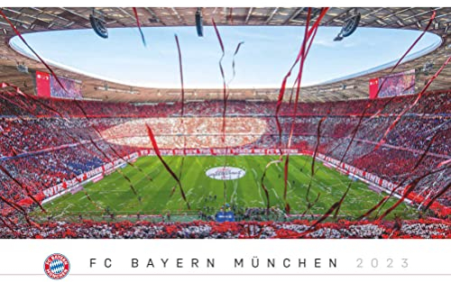FC Bayern München 2023 Wand-Kalender - Fußball-Kalender - Fan-Kalender - 60x50 - Sport