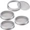 GORGECRAFT 4 Sets Keimglasdeckel 304 Edelstahlgitterdeckel Wachsende Alfalfa-Sprossensamen Salatsieb-Deckel-Kit Für Weithals-Einmachgläser Einmachgläser