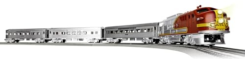 Lionel Santa Fe Super Chief Electric O Gauge 5.0 Bluetooth Train Set with Remote