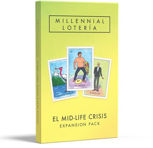 Millennial Lotería: El Midlife Crisis Expansion Pack