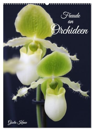 Freude an Orchideen (Wandkalender 2025 DIN A2 hoch), CALVENDO Monatskalender