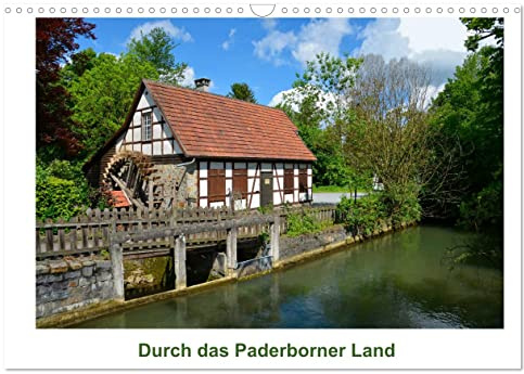 Durch das Paderborner Land (Wandkalender 2026 DIN A3 quer), CALVENDO Monatskalender: Die wundervolle Landschaft und Städte im Paderborner Land. (CALVENDO Orte)
