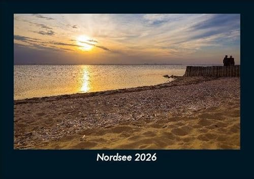 Nordsee 2026 Fotokalender DIN A5: Monatskalender mit Bild-Motiven aus Orten und Städten, Ländern und Kontinenten