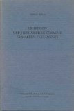 Lehrbuch der hebräischen Sprache des Alten Testaments : Neubearbeitung des Hebräischen Schulbuchs von Hollenberg-Budde.