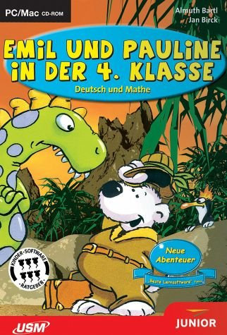 Emil und Pauline in der 4. Klasse: Deutsch und Mathe: Neue Abenteuer bei den Dinos