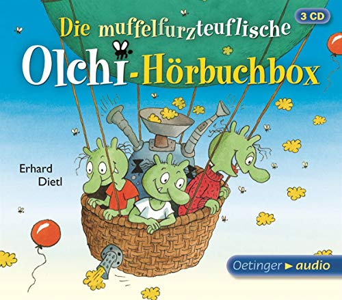 Die muffelfurzteuflische Olchi-Hörbuchbox,3 Audio-CD: CD Standard Audio Format, Hörspiel