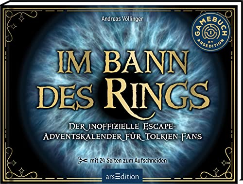 Im Bann des Rings: Der inoffizielle Escape-Adventskalender für Tolkien-Fans. Mit 24 Seiten zum Aufschneiden | Das perfekte Geschenk für Herr der Ringe-Fans