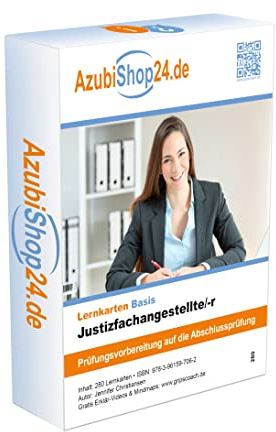 Lernkarten Justizfachangestellte: Prüfungsvorbereitung