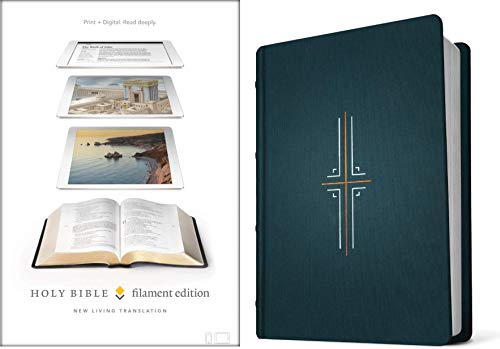 Filament Bible NLT: The Print+digital Bible: New Living Translation, Filament Edition, Midnight Blue Cloth, includes Digital Download