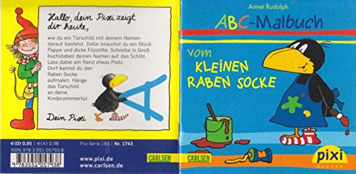 ABC-Malbuch vom kleinen Raben Socke