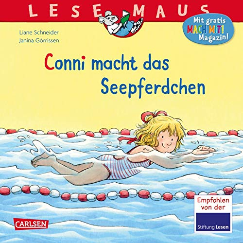 LESEMAUS 6: Conni macht das Seepferdchen (6): Mit Gratis Mitmach-Zeitschrift