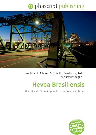 Hevea Brasiliensis: Ficus Elastic, Tree, Euphorbiaceae, Hevea, Rubber.
