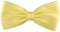 TigerTie vorgebundene Satin Fliege in gelb blassgelb Uni einfarbig + Geschenkbox