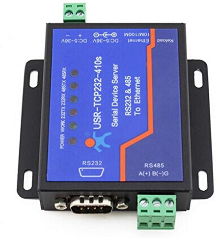 Usr -Tcp232-410S RS232 / RS485 Serial to Ethernet Adapter/IP Device Server Ethernet Converter Support DHCP/DNS