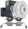 Bremsen/Bremsen-set Vorne Bremsscheiben + Bremsbeläge Ø288 Belüftet Bremsklötze VA Kit NB PARTS GERMANY 10038199