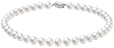 McPearl Original Perlenkette, Perlencollier. Top Qualität aus Deutschland. (50, 10.0mm)