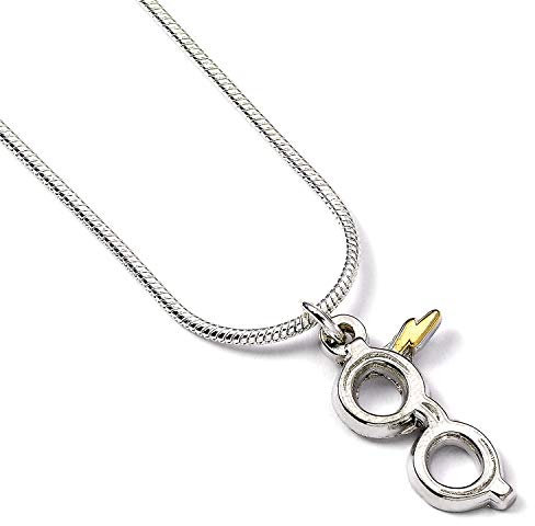 Harry Potter Blitz Damen Halskette Farbe Silber Zinklegierung