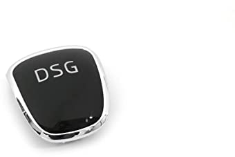 Skoda 5E0713146A Plakette Schaltknauf Automatik Blende Clip chrom schwarz