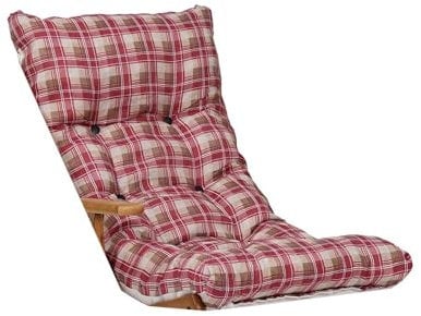 LIBEROSHOPPING.eu - LA TUA CASA IN UN CLICK Cuscino Imbottito di Ricambio per Poltrona Sedia Sdraio Harmony Relax, 115x55x14cm (Rosso New)