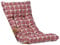 LIBEROSHOPPING.eu - LA TUA CASA IN UN CLICK Cuscino Imbottito di Ricambio per Poltrona Sedia Sdraio Harmony Relax, 105x55x14cm (Rosso New)