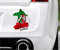 Sticker-Designs 25cm! Klebe-Folie Wetterfest Made-IN-Germany:Stadt-Essen-Flagge-NRW D57 UV&Waschanlagenfest Auto-Aufkleber Profi-Qualität!