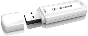 Transcend 256GB JetFlash 730 USB 3.1 Gen 1 USB-Stick Weiss - TS256GJF730