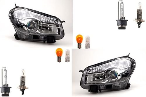 Johns, Scheinwerfer Xenon Front passend für Nissan Qashqai J10 10- Leuchtmittel Set L R