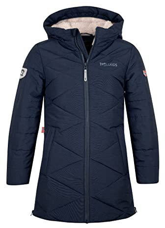 Trollkids Girls Bergen Coat 116, Navy