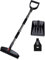 Maxant 3in1 Schneeschaufel, tragbar, breite Schneeschaufel, abnehmbare FahrzeugNotfallSand und Schneeentfernung, 360° drehbar, Aluminiumlegierung, Schneeschaufel zum Entfernen von Schnee