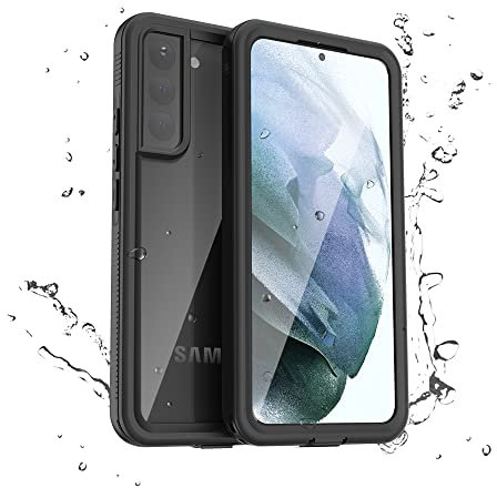 QIWEIQING Coque Samsung S23 Plus Étanche, IP68 Imperméable Antichoc 360 Protection Intégrale Etui Protecteur Écran, Waterproof Antipoussière Incassable Housse pour Galaxy S23 Plus.Noir FSK