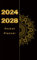 2024-2028 Pocket Planner: 5 Years Monthly and Weekly Calendar From January 2024 To December 2028 for Purse